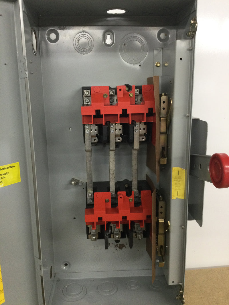 Siemens NF322DTK Non-Fusible Disconnect Switch 60 Amp 240 Volt 3 Pole Nema 1