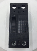 Top view of a GE General Electric TQD22150 Circuit Breaker.
