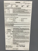 Siemens ITE Enclosed Switch Heavy Duty, F-357L Series A Type 1 Enclosure, 800 AMP, 600V