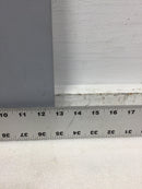 Meter Cover 19" x 12 3/4" Aluminum