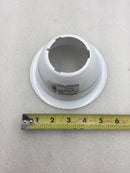 Lithonia Lighting LO4 WR TRIM 4" Round White Recessed Light Reflector/Trim