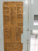 ITE/Gould G2440MB1200 24 Space 200 Amp 1 Phase 3 Wire Indoor Load Center Cover 34.25" x 15.5"