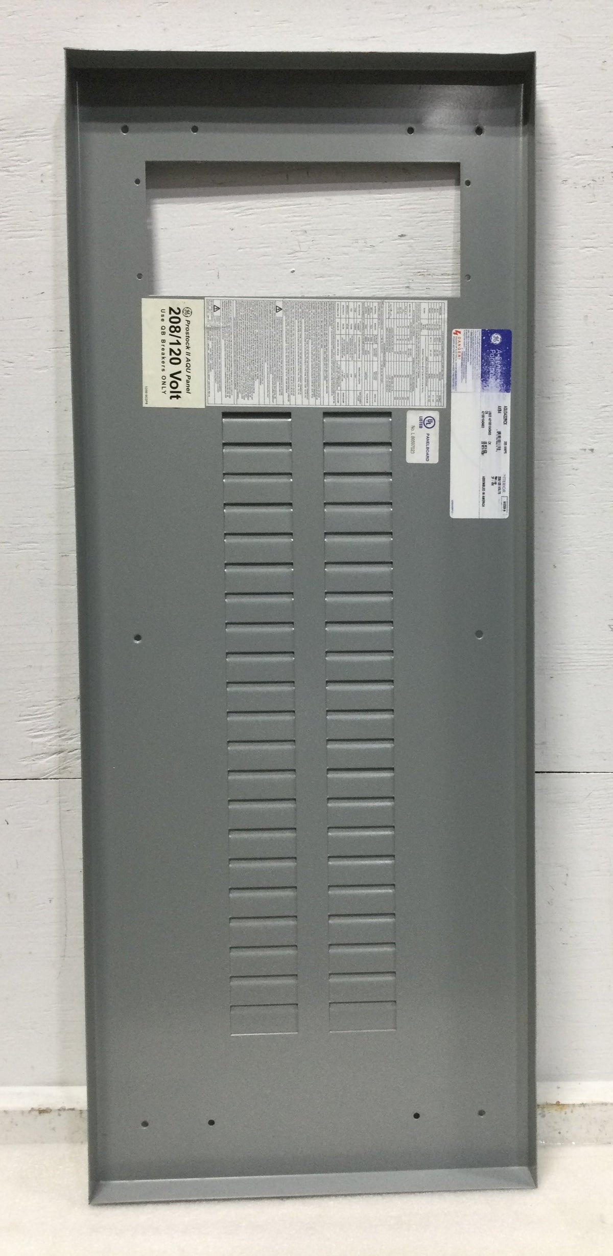 GE General Electric AQU3422RCX AXB4 Dead Front Only w/Main 40 Space 22