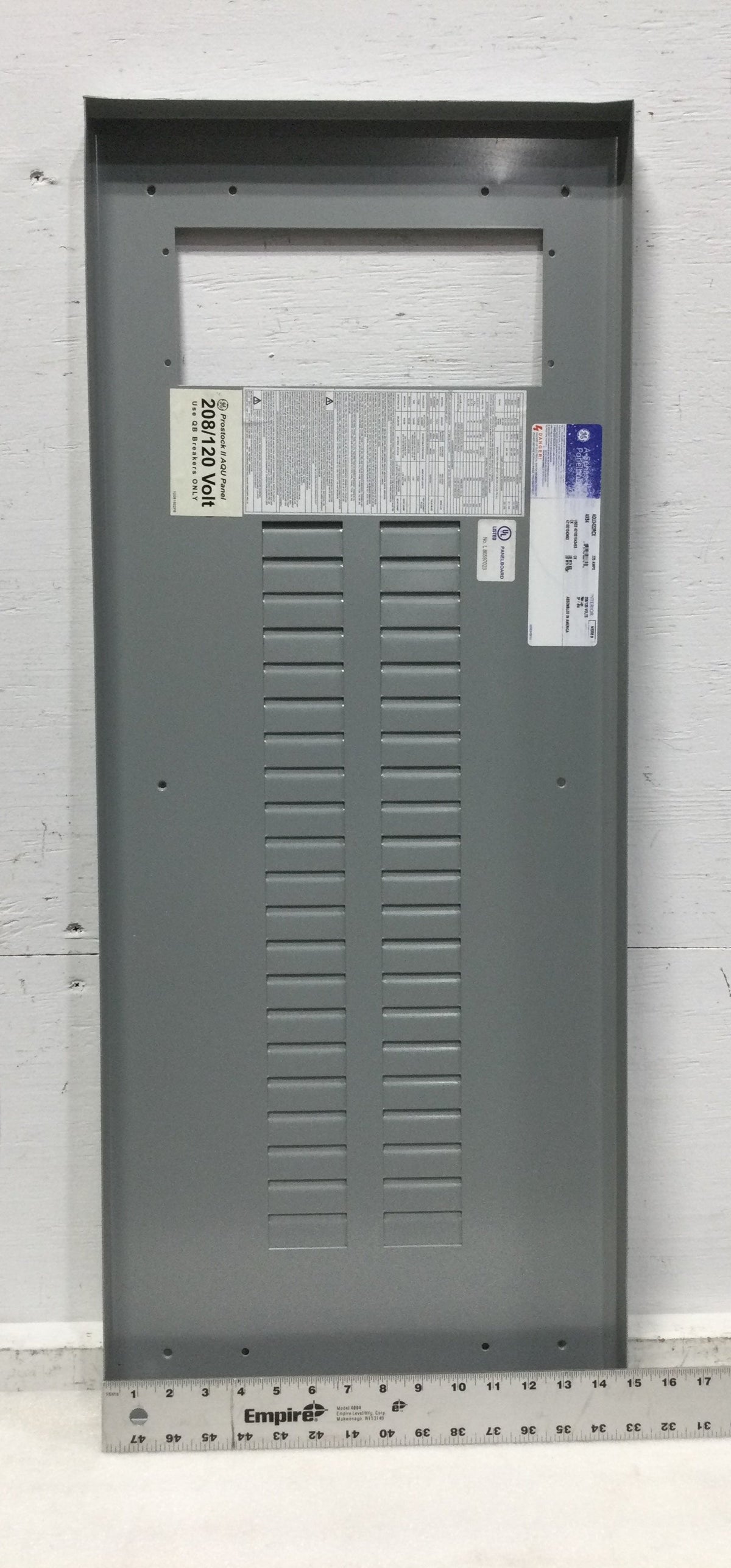 GE General Electric AQU3422RCX AXB4 Dead Front Only w/Main 40 Space 22