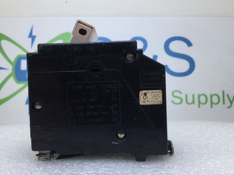 Cutler Hammer CH350 50 Amp 3 Pole 240V Circuit Breaker - Metal Foot