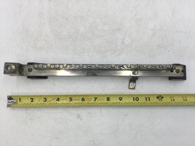 35 Position Neutral Bar w/Sylvania 13-207-1 Lug