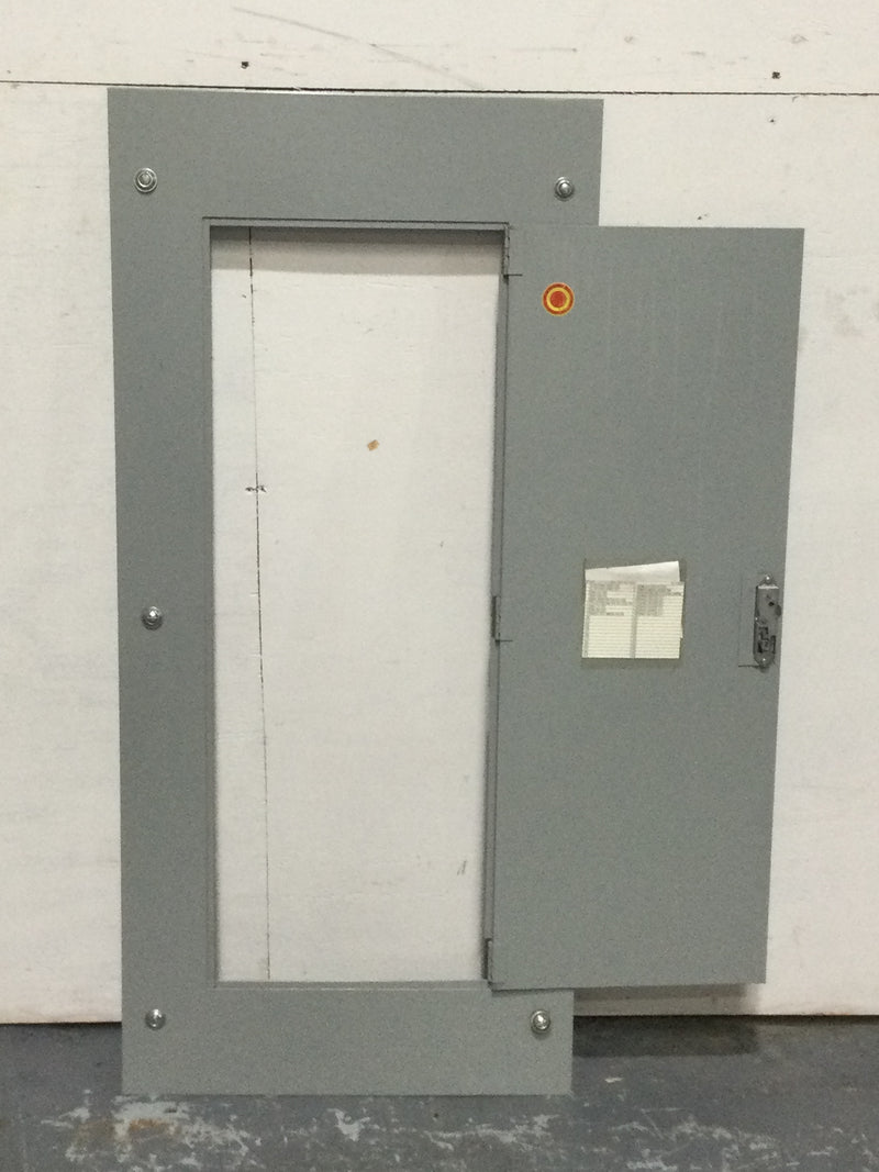GE General Electric 400 Amp 277/480V 3 Phase 4 Wire Panel Door Only 48" x 22"