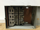 Crouse-Hinds/Arrow Hart PFA-321 30 Amp 3 Phase 240V Fusible Buss Plug/Enclosure