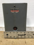 Cutler-Hammer 9586 A/C 25 Amp 3 Phase 110-600V 3-7.5 HP Starter w/ 220 VAC Coil