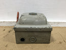 Square D A41351 30 Amp 3 Phase 240 VAC 3 HP Non-Fusible Vintage Safety Switch