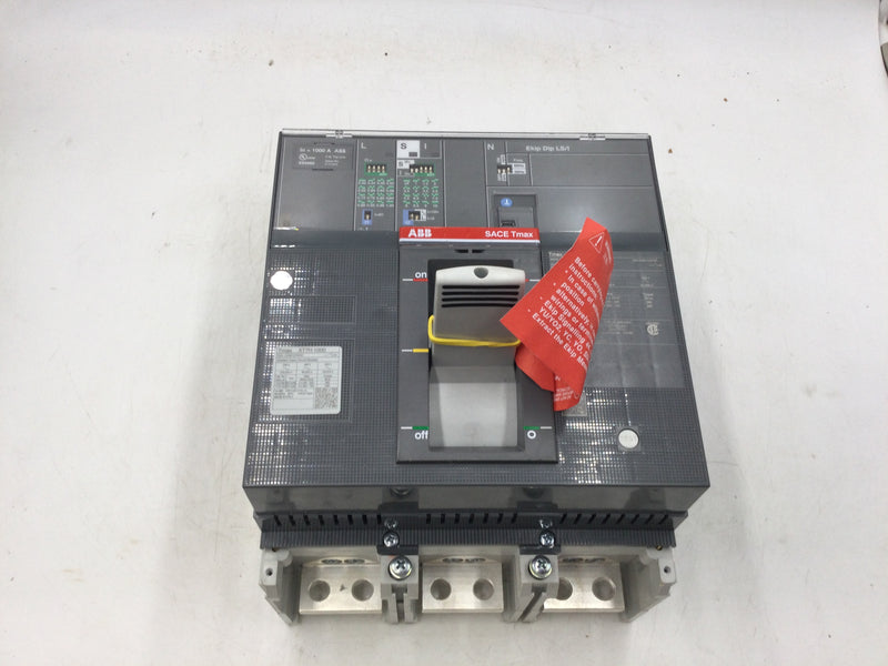 ABB Sace Tmax XT7H1000 1000 Amp 3 Pole 600V XT7H Molded Case Circuit Breaker
