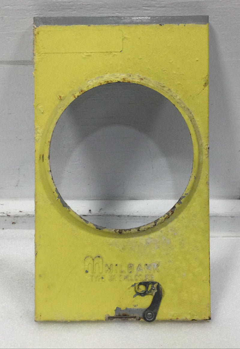 Milbank Type 3R Enclosure 120/240V Meter Socket Cover 14" x 8 1/8"