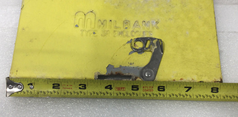 Milbank Type 3R Enclosure 120/240V Meter Socket Cover 14" x 8 1/8"
