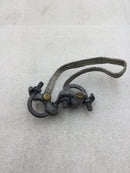 O-Z/Gedney BJ-0507-14 1/2" to 3/4" Conduit Bonding Jumper 14" in Length