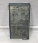 Eaton/Cutler-Hammer 120/240V Nema 3R Disconnect Cover Only 11 5/8" x 6 1/2"