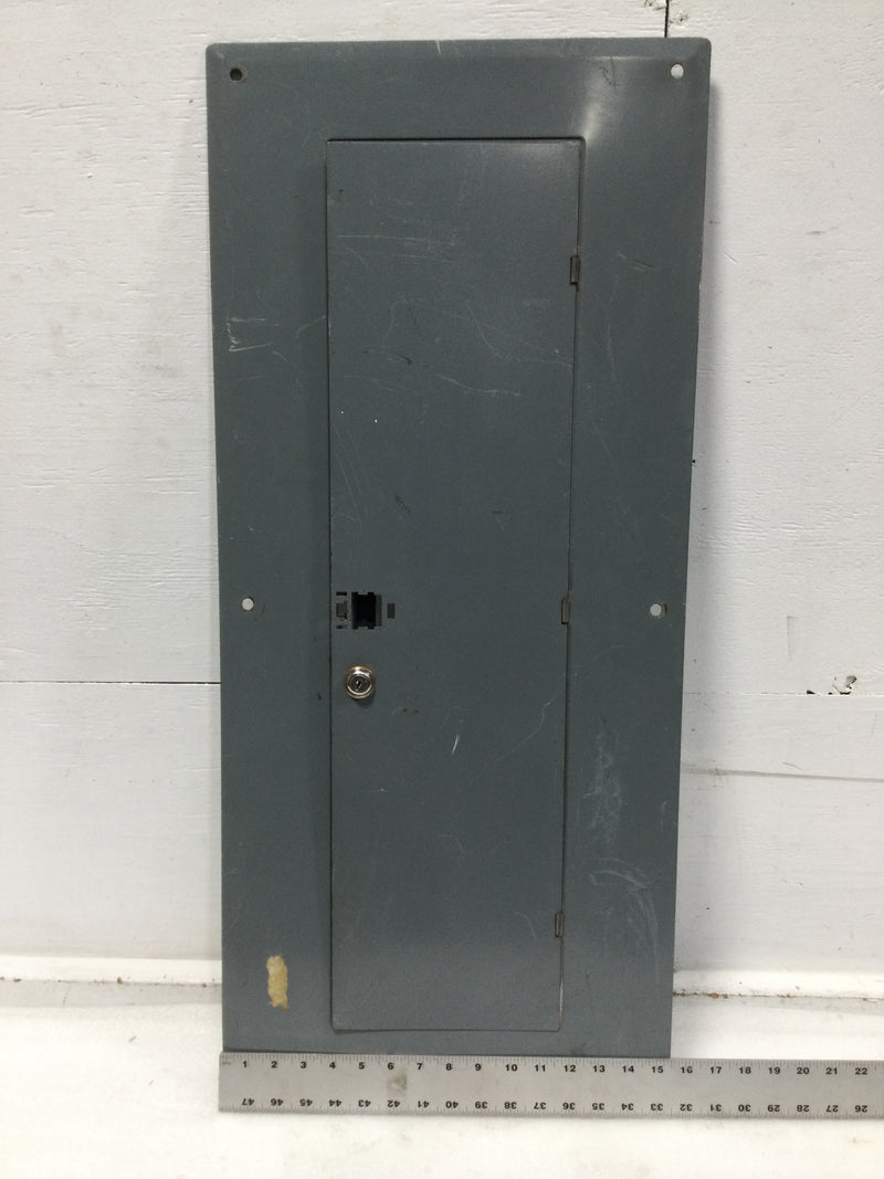 Square D HOM30-40M200TC 200A 30 Space 120/240V Panel Door 35" x 15 1/2" - Flaw