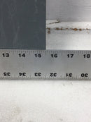 Square D HOM30-40M200TC 200A 30 Space 120/240V Panel Door 35" x 15 1/2" - Flaw