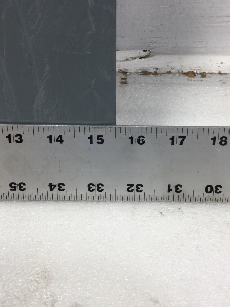 Square D HOM30-40M200TC 200A 30 Space 120/240V Panel Door 35" x 15 1/2" - Flaw