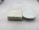 40433 5" Diameter Round Spring Mount Ceiling Outlet Blank-Up (Missing Springs)