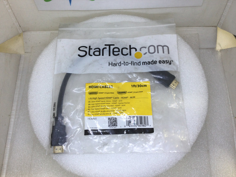 Startech 1FT HDMI Cable