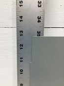 Cutler Hammer CH4L125RP 125 Amp 4 Space 120/240V Dead Front Only 12 7/8" x 11"