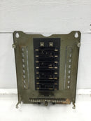 Walker/ITE Type P 8 Space/16 Circuit 120/240 VAC Load Center Guts Only 11" X 14"