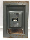 Federal Pacific 104-8S/F 100 Amp 8 Space 120/240V Dead Front 12 5/8" x 8 3/4"