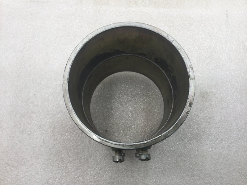 Halex 134-9 3 1/2" EMT Only Conduit Compression Set-Screw Coupling