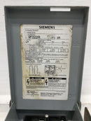 Siemens LNF222R 60 Amp 2 Pole 120/240V Non-Fusible Safety Switch 8 1/4" x 5 3/4"