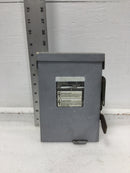 Siemens LNF222R 60 Amp 2 Pole 120/240V Non-Fusible Safety Switch 8 1/4" x 5 3/4"