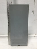 Siemens W0204ML1125CU 125 Amp 2 Space 120/240V Panel Cover 17" x 7 1/4"