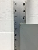 Siemens W0204ML1125CU 125 Amp 2 Space 120/240V Panel Cover 17" x 7 1/4"