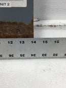 Square D HOM2040M100PRB 100 Amp 20 Space Dead Front w/Main 20 1/2" x 14"