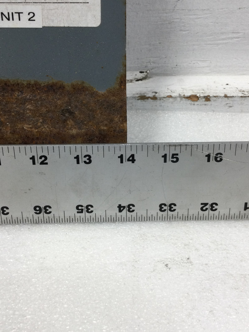 Square D HOM2040M100PRB 100 Amp 20 Space Dead Front w/Main 20 1/2" x 14"