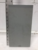 Siemens W0408ML1125 125A 4 Space 120/240V Enclosure Cover Only 12" x 6 3/8"