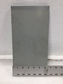 Siemens W0408ML1125 125A 4 Space 120/240V Enclosure Cover Only 12" x 6 3/8"