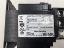 Allen-Bradley 1497-C-HXDX-3-N Transformer w/Fuse Holders 208V Prim. 120V Secdry.