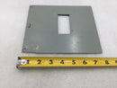 Midwest Electric U065P Outdoor Nema 3R Disconnect Dress Cover Only 7" X 8"