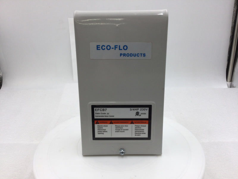 ECO-FLO Products EFCB7 4 Inch Submersible Motor Control CSIR