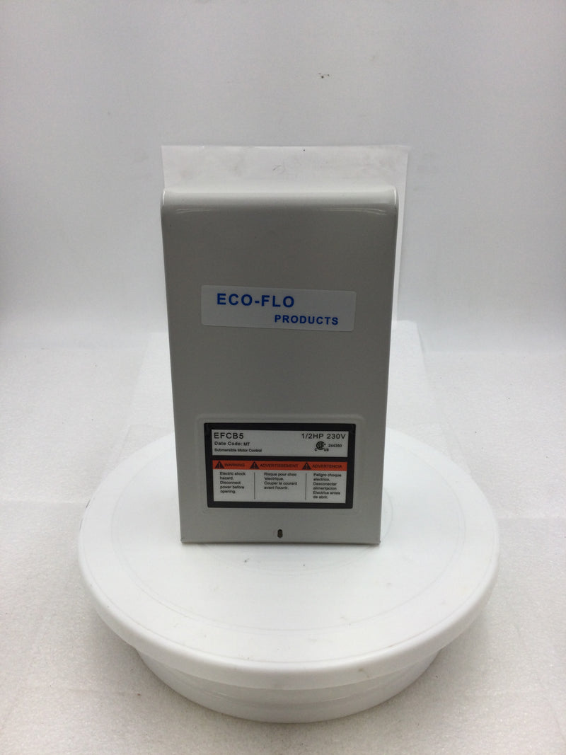 ECO-FLO Products EFCB5 4" Submersible Motor Control CSIR 1/2HP 230V 60Hz 1PH