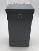 Square D QO260NATR 60 Amp 2 Pole 240V Disconnect 9 1/2" x 5 1/8"