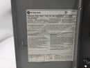 GE TG3221 30 Amp 2 Pole 3 Phase Model 9 240V General Safety Switch