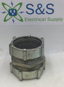 Bridgeport 3109 4" Rigid/IMC/SC Malleable Compression Coupling/Fitting