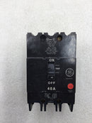 GE TEY340 40 Amp 3 Pole 277/480 VAC Bolt-On Circuit Breaker