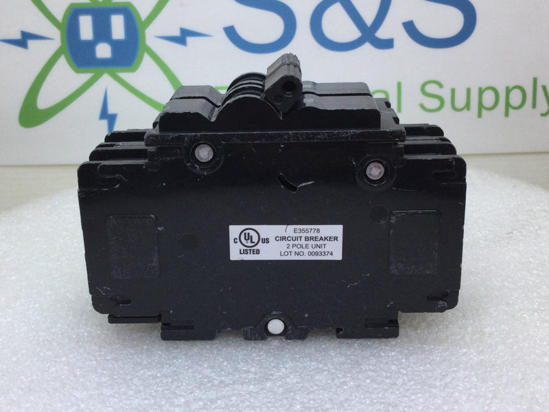 Hongfa UEB1-70152BQDx 15 Amp 2 Pole 120/240V Circuit Breaker