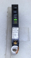 Square D QO120AFI 20 Amp 1 Pole 120V AFCI Circuit Breaker