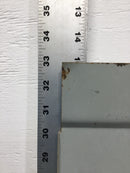 Siemens W3030ML1200CU 200 Amp 30 Space 120/240V Dead Front w/Main 33" x 14"