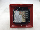 Edwards/EST 757-7A-T 15/75 Candela 24 VDC Wall Mount Temporal Horn/Strobe in Red