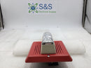 Edwards/EST 757-7A-T 15/75 Candela 24 VDC Wall Mount Temporal Horn/Strobe in Red