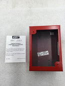 Edwards/EST 276B-RSB Red Metal/Steel Fire Alarm Surface Mount Box